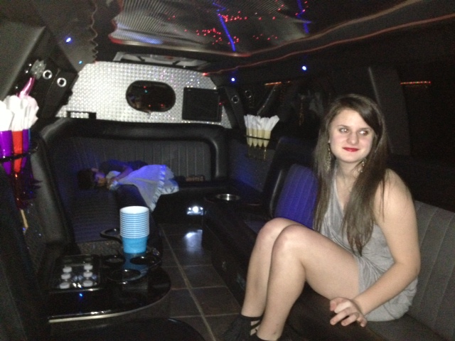 Surveying the limo. How do I feel?